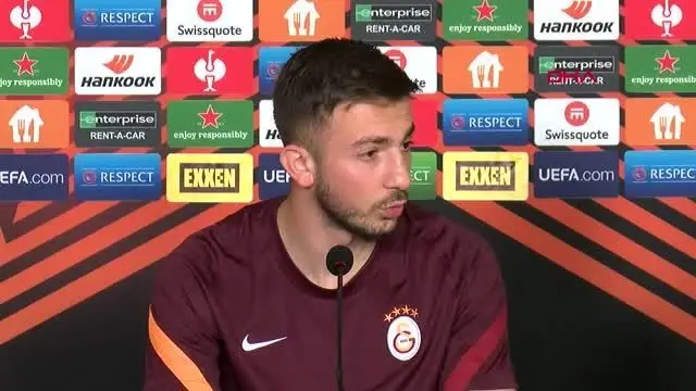SPOR Halil Dervişoğlu: Yarın için heyecanlıyım çünkü ilk defa Galatasaray taraftarının önünde oynayacağım
