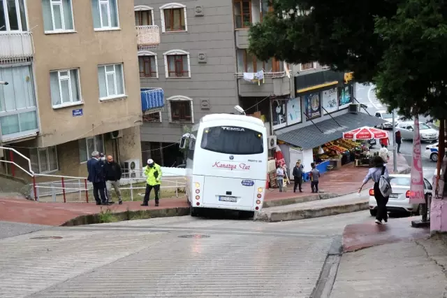 Son dakika haber | Tehlikeli yokuşta yine trafik kazası