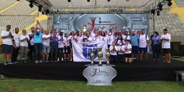 SPOR Turkcell Atletizm Süper Ligi'nde şampiyon Enka