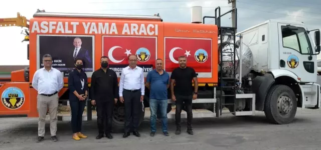 Türkiye'de bir ilk, Turgutlu yama makinesine kavuştu