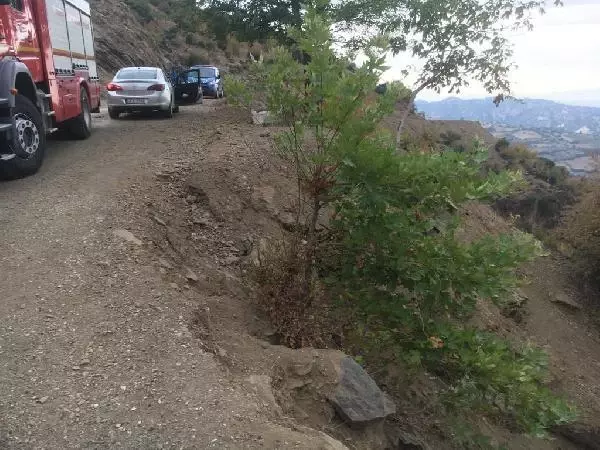 TUVALET İHTİYACINI GİDERMEK İSTERKEN UÇURUMA YUVARLANDI