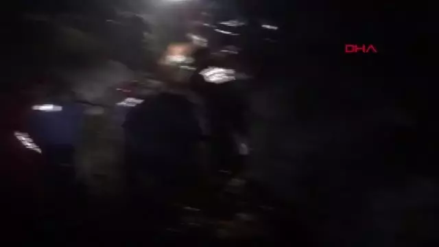 Uçurumdan yuvarlanan turist yaralı olarak kurtarıldı