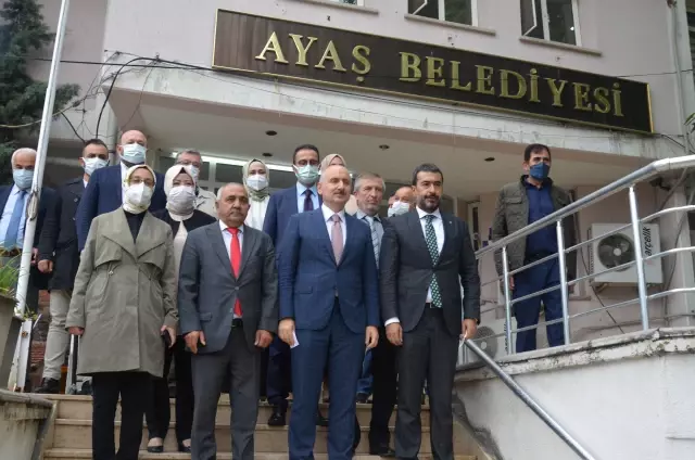 Son dakika haberleri! Ulaştırma ve Altyapı Bakanı Adil Karaismailoğlu Ayaş ilçesini ziyaret etti