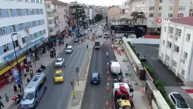 Üsküdar'da 2 yıldır bitmeyen İSKİ çalışması esnafın çilesi oldu
