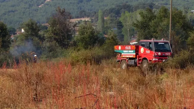 Son dakika haberleri! Yenice'de anız yangını