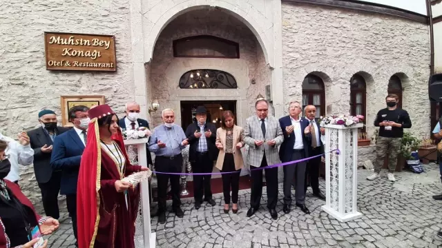 SAFRANBOLU'DA EN İYİ RESTORE EDİLEN EVE PLAKET ÇAKILDI