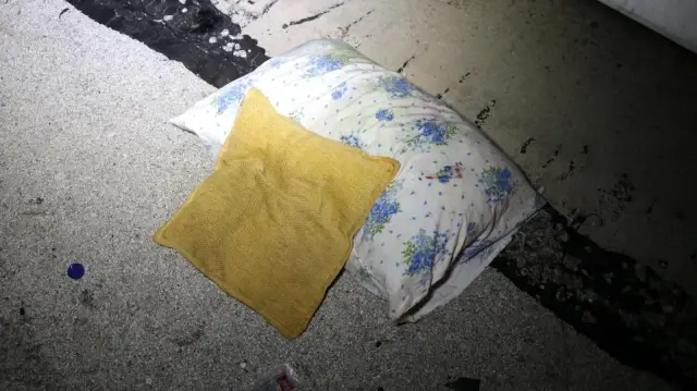 Ahşap malzeme yüklü tır devrildi: 6 yaralı