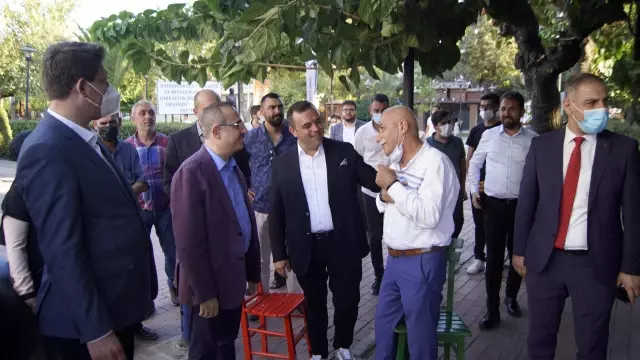 AK Parti İzmir İl Başkanı Kerem Ali Sürekli Seferihisar'da ziyaretlerde bulundu
