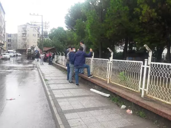 SAMSUN'DA SAĞANAK SONRASI İKİ OKULDA EĞİTİME ARA