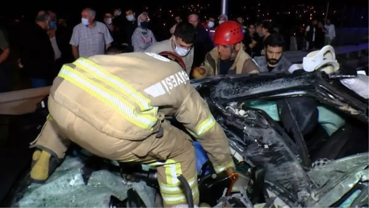 Son dakika: Beykoz'da lastiği patlayan otomobil kazaya neden oldu: 3 ölü, 3 yaralı