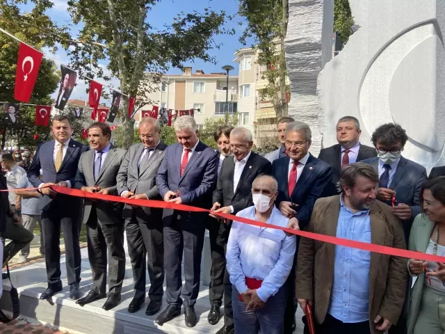 KIRKLARELİ - CHP Genel Başkanı Kılıçdaroğlu, Lüleburgaz'da Balkan Göç Anıtı'nın açılışına katıldı