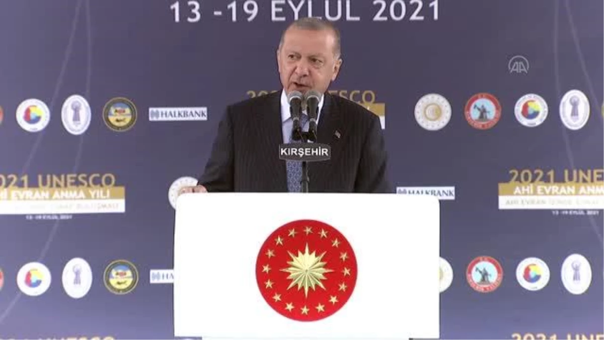 Son dakika haberi! Cumhurbaşkanı Erdoğan, Kırşehir'de "Ahi Evran İzinde Esnaf Buluşması"nda konuştu: (1)