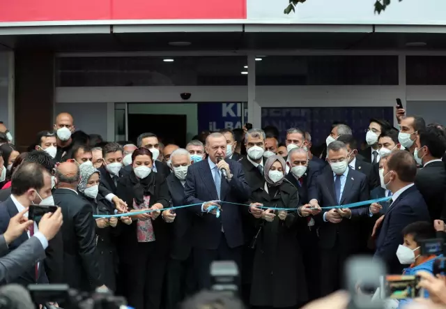 Cumhurbaşkanı ve AK Parti Genel Başkanı Erdoğan partisinin Kırşehir il binasının açılışında konuştu Açıklaması