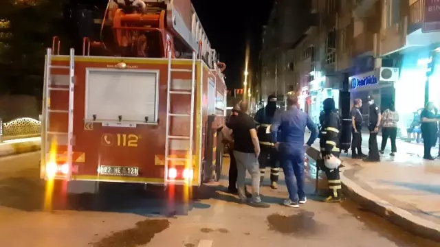 Son dakika haber! Edirne'de apartmanda korkutan yangın