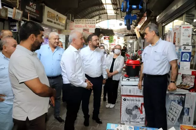 Gültak, çarşı esnafı ile bir araya geldi