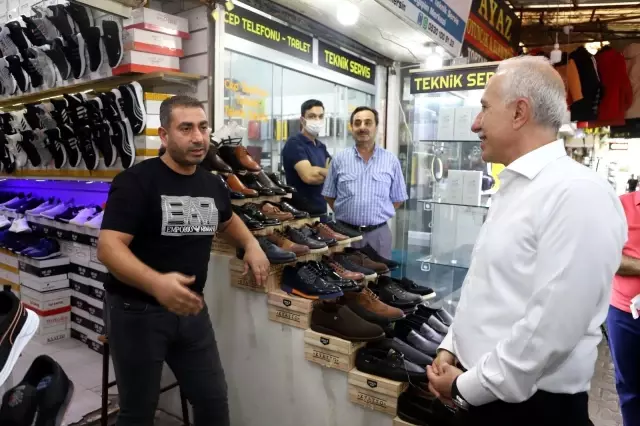 Gültak, çarşı esnafı ile bir araya geldi