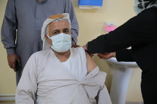 ŞANLIURFA - Kovid-19 aşı haritasında sarı ya dönen Şanlıurfa'da yoğun bakımlar rahatladı