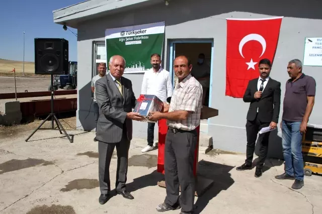 Malazgirt'te pancar alım kampanyası başladı