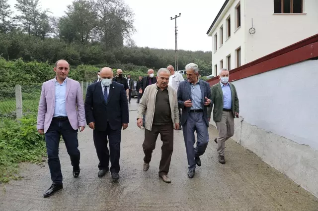 Ordu Büyükşehir Belediye Başkanı Güler, Aybastı ilçesinde incelemelerde bulundu