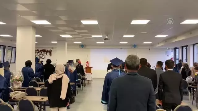 STRAZBURG - Strazburg DİTİB Açıköğretim İmam Hatip Lisesi öğrencilerinin ilk diploma heyecanı