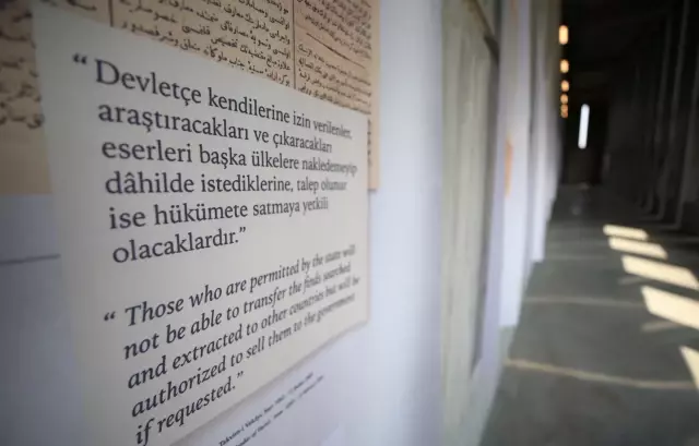 ÇANAKKALE - Troya Müzesi'nde açılan sergi, kazıların 150 yıllık geçmişini belgelerle anlatıyor
