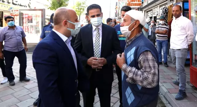 Vali Varol esnafla bir araya geldi
