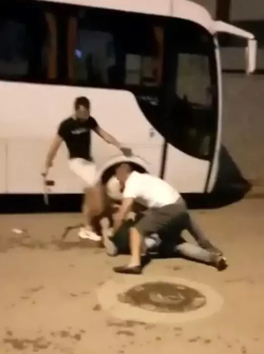 Antalya'daki palalı saldırıya ait yeni görüntüler ortaya çıktı
