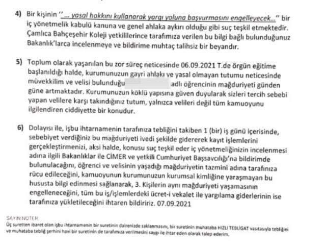 Bahçeşehir Koleji'nde fişleme skandalı: Servis ücretlerinin iadesini isteyen velilerin çocuklarına ayrı muamele