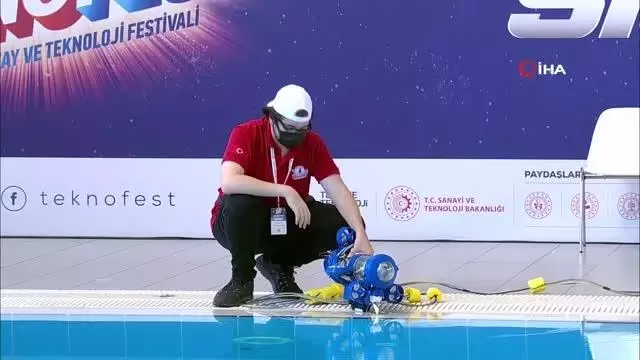 Son dakika haber | Bakan Varank İnsansız Su Altı Sistemleri Yarışmasını izledi