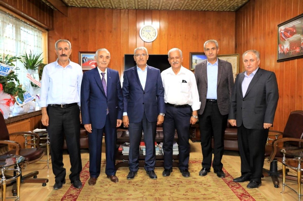 Başkan Güder'den ESKKK Başkanı Evren'e ziyaret