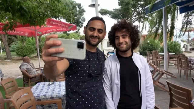Belçikalı futbolcu Fellaini'nin benzeri Sinop'ta