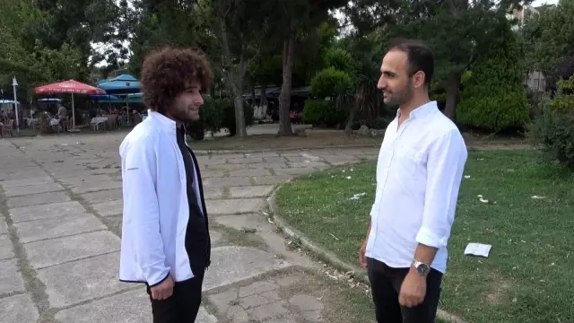 Belçikalı futbolcu Fellaini'nin benzeri Sinop'ta
