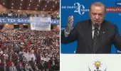 Cumhurbaşkanı Erdoğan, açılan pankartı görünce mest oldu: Z kuşağı da Y kuşağı da burada burada