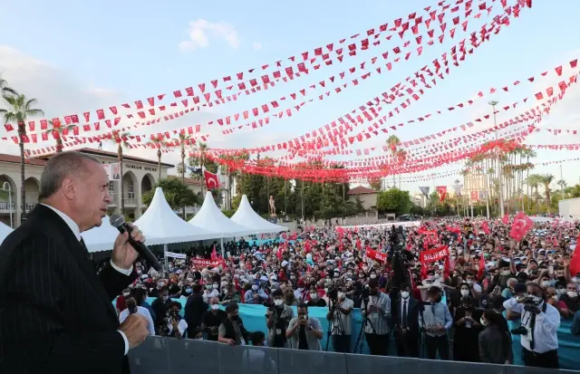 Cumhurbaşkanı Erdoğan: Akkuyu Nükleer Santrali'nin birinci ünitesini inşallah Mayıs 2023'e yetiştireceğiz
