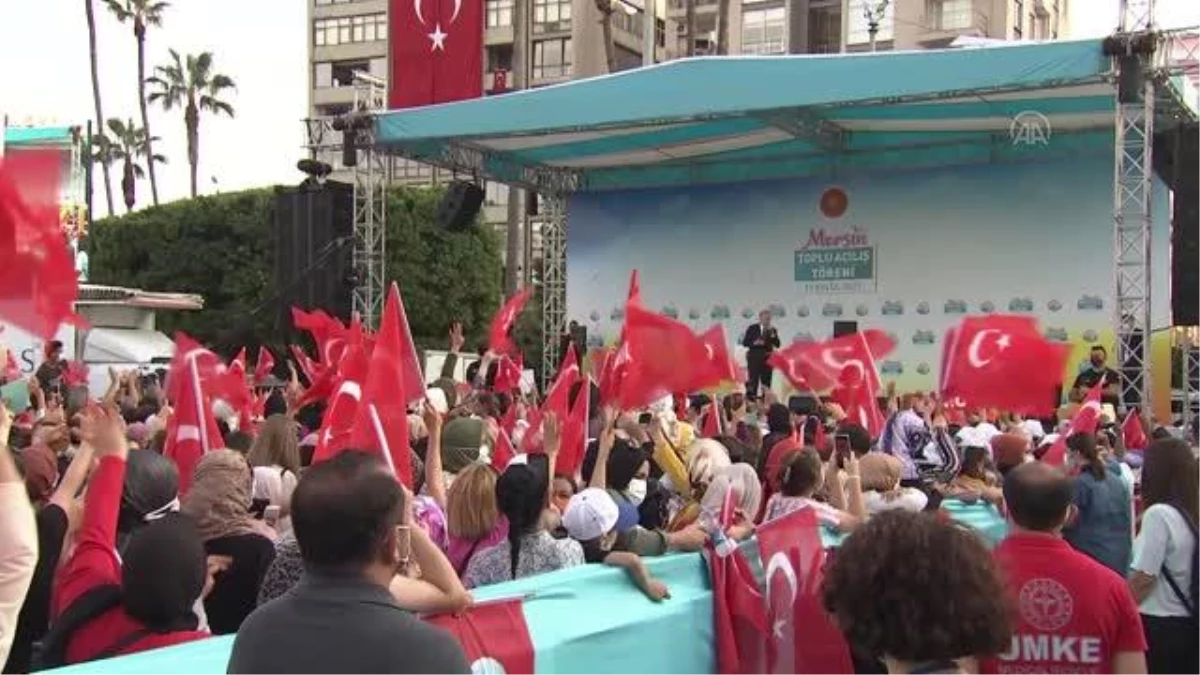 Son dakika haberleri... Cumhurbaşkanı Erdoğan, Mersin'de toplu açılış merasiminde konuştu: (2)