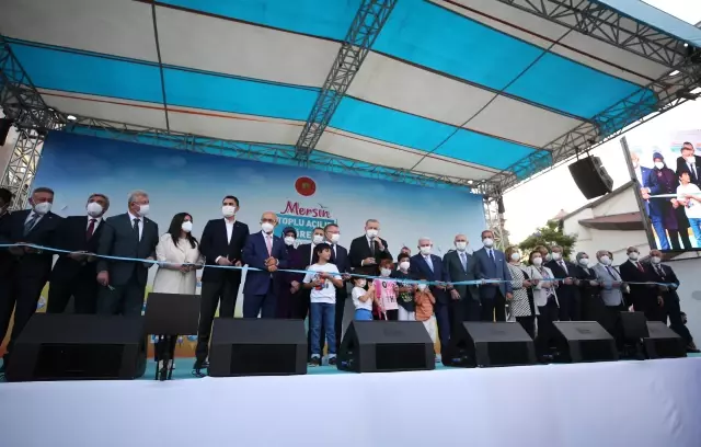 Son dakika politika: Cumhurbaşkanı Erdoğan, Mersin'de toplu açılış töreninde konuştu: (3)