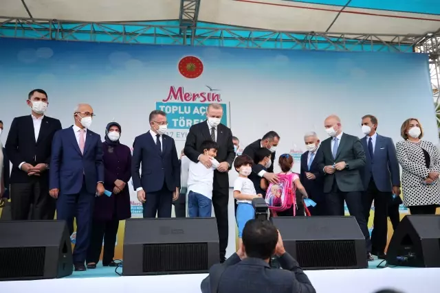 Son dakika politika: Cumhurbaşkanı Erdoğan, Mersin'de toplu açılış töreninde konuştu: (3)