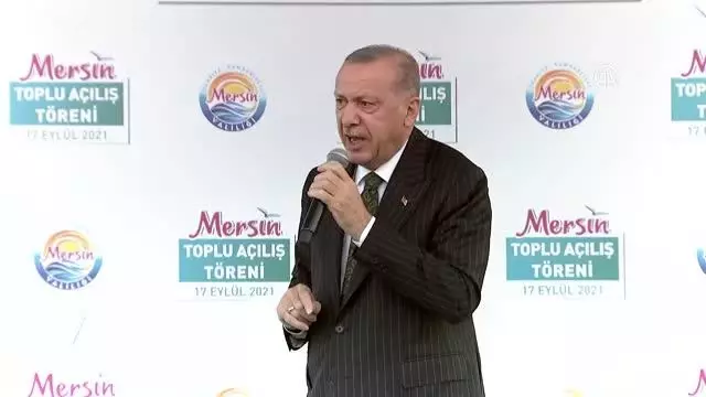 Son dakika politika: Cumhurbaşkanı Erdoğan, Mersin'de toplu açılış töreninde konuştu: (3)
