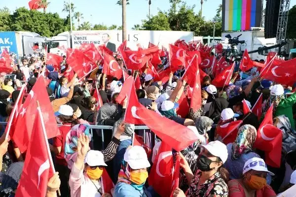 Son dakika politika: Cumhurbaşkanı Erdoğan, Mersin'de toplu açılış töreninde konuştu: (3)