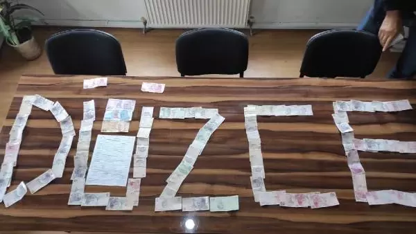 Evinin yandığını söyleyerek dilenirken yakalandı, üzerinden 860 TL çıktı