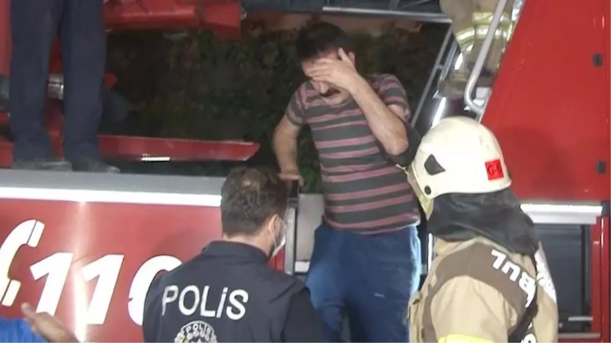 Bir garip olay! Operasyonda kaçtığı polisten, mahsur kalınca yardım istedi