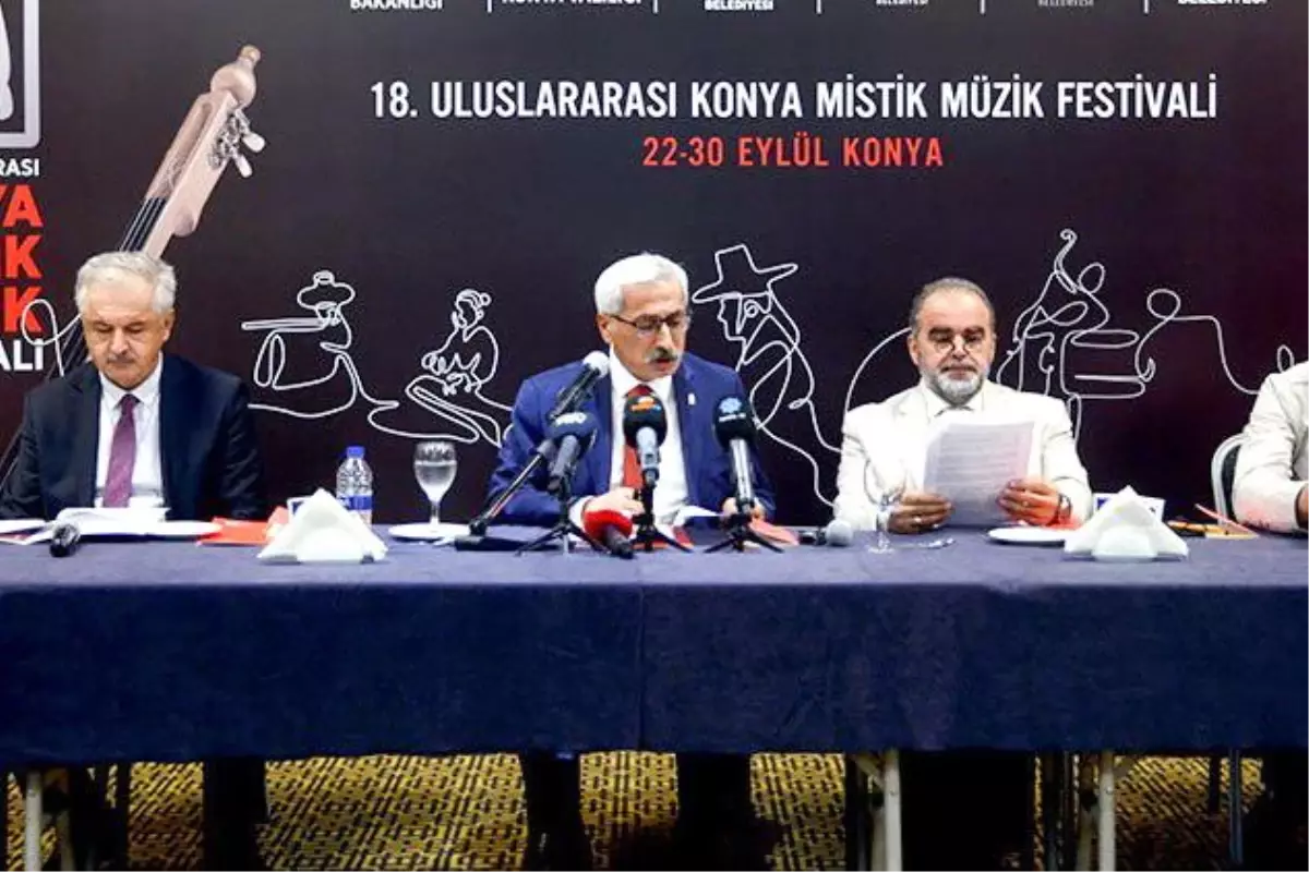 Mevlana'nın 814. doğum yıl dönümü etkinlikleri kapsamında 18. Uluslararası Konya Mistik Müzik Festivali başlıyor
