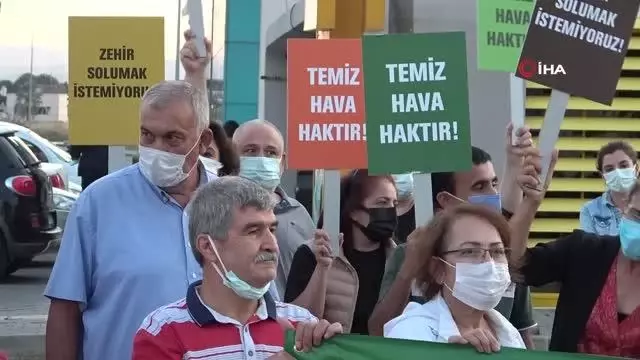 Nilüferliler zehir solumak istemiyor