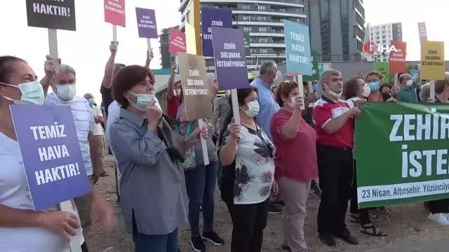 Nilüferliler zehir solumak istemiyor