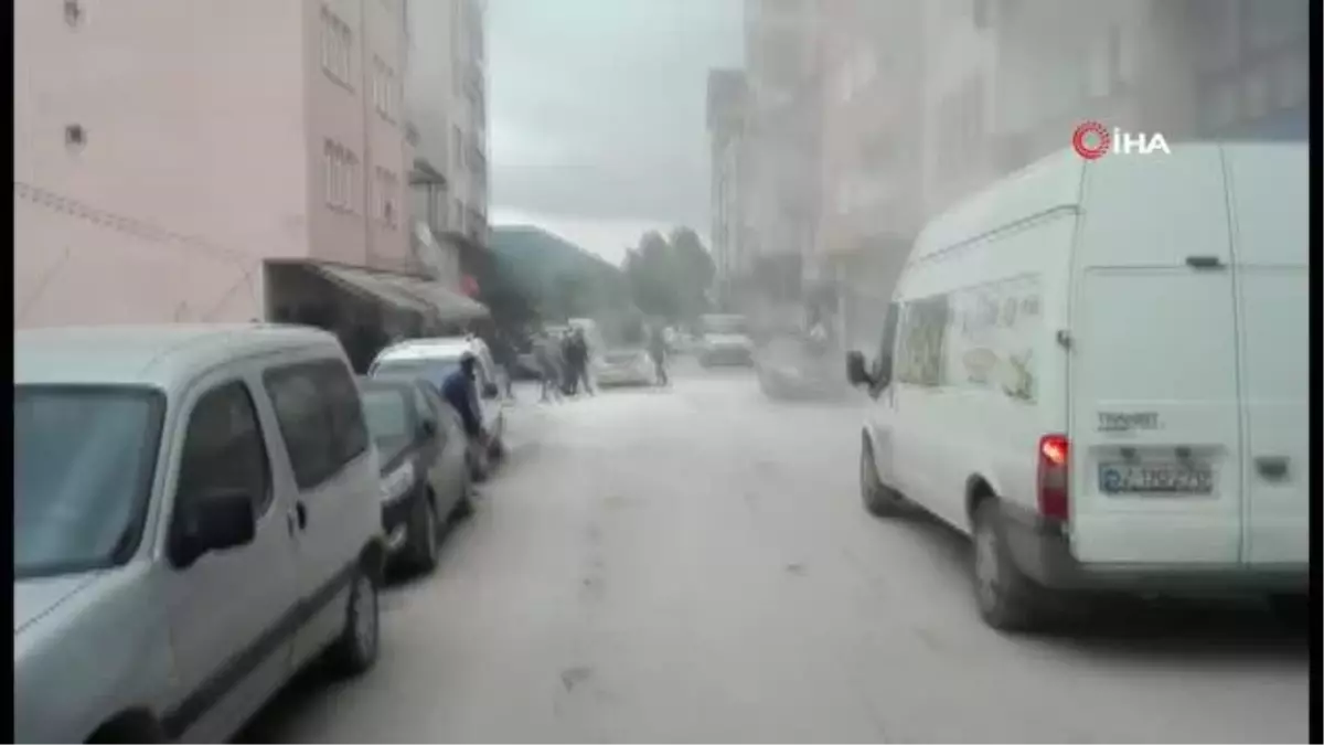 Ordu'da seyir halindeki araç alev aldı