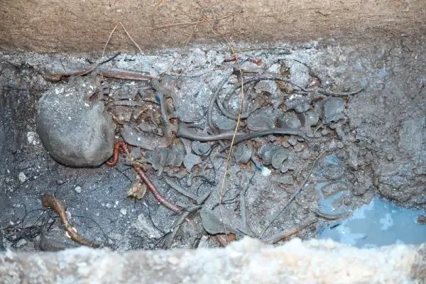 ORDU'DA YOL ÇALIŞMASINDA 'TARİHİ KALINTI' HEYECANI