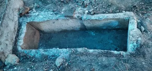ORDU'DA YOL ÇALIŞMASINDA 'TARİHİ KALINTI' HEYECANI