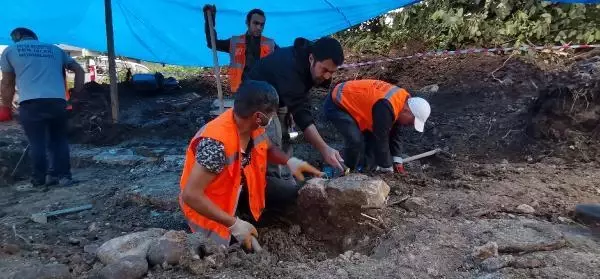 ORDU'DA YOL ÇALIŞMASINDA 'TARİHİ KALINTI' HEYECANI