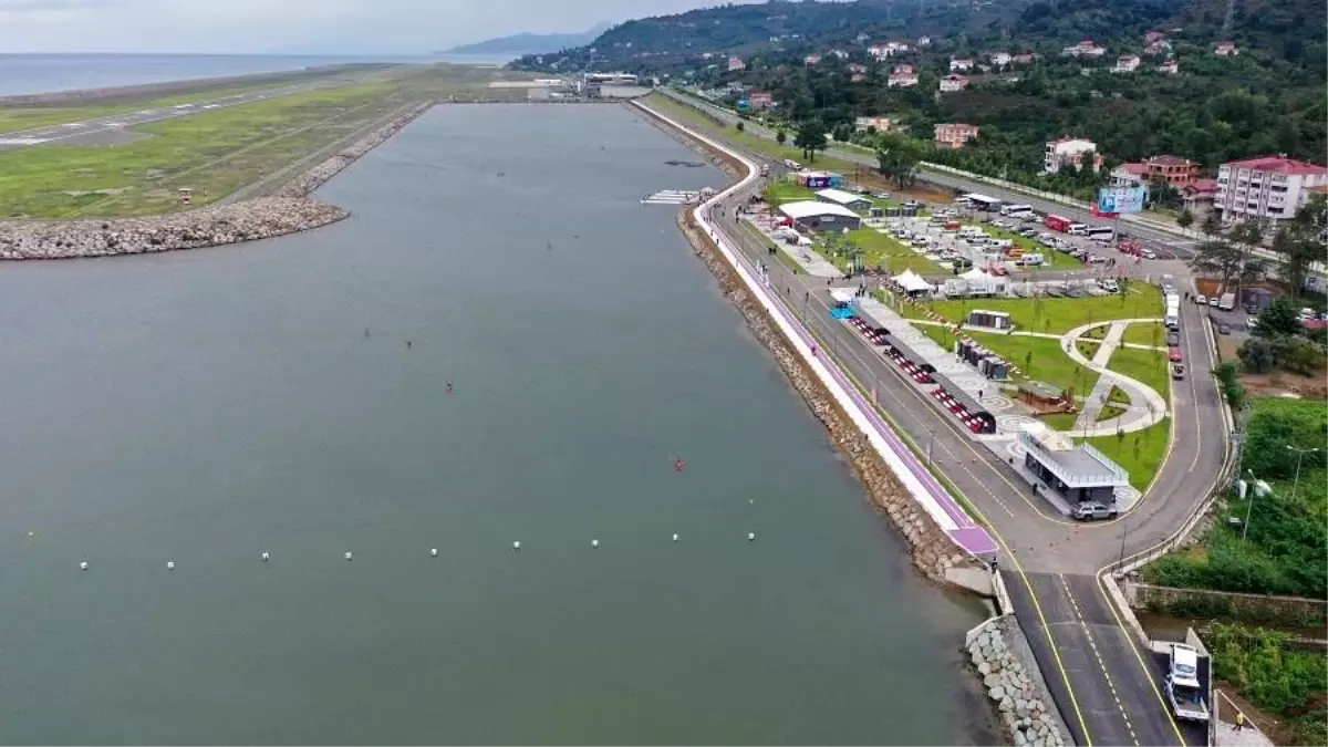 Ordu Durgun Su Sporları Merkezi ve Kamp Alanı ilk sporcularını ağırladı