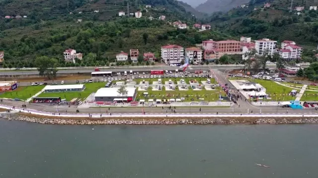 Ordu Durgun Su Sporları Merkezi ve Kamp Alanı ilk sporcularını ağırladı